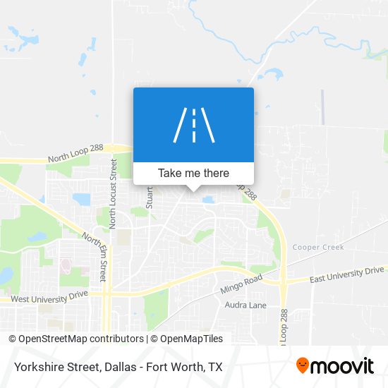 Yorkshire Street map