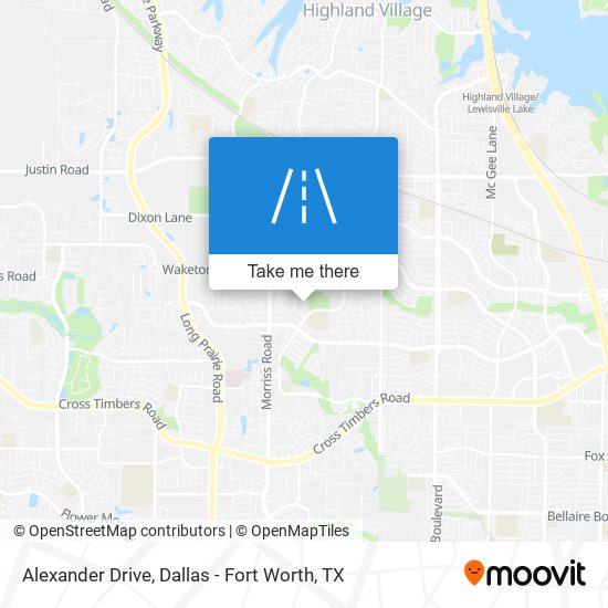 Mapa de Alexander Drive