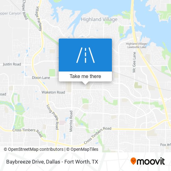 Baybreeze Drive map