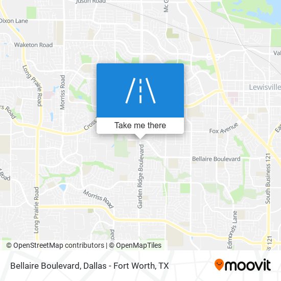 Mapa de Bellaire Boulevard