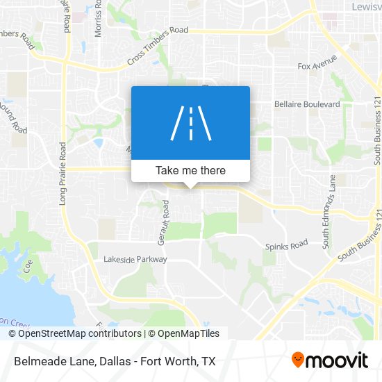 Mapa de Belmeade Lane