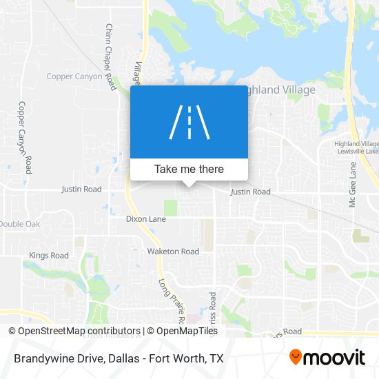 Brandywine Drive map