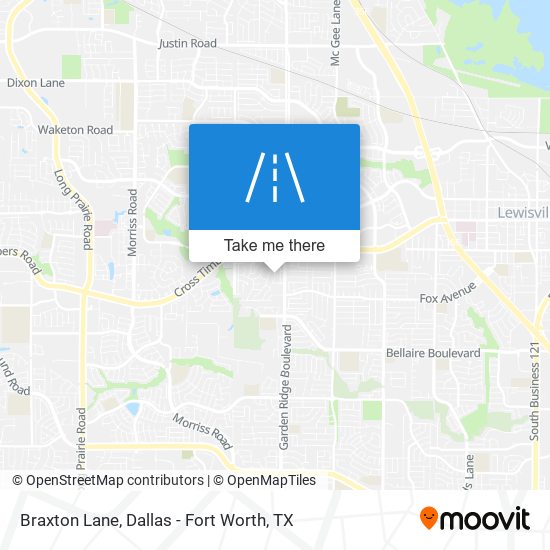 Mapa de Braxton Lane
