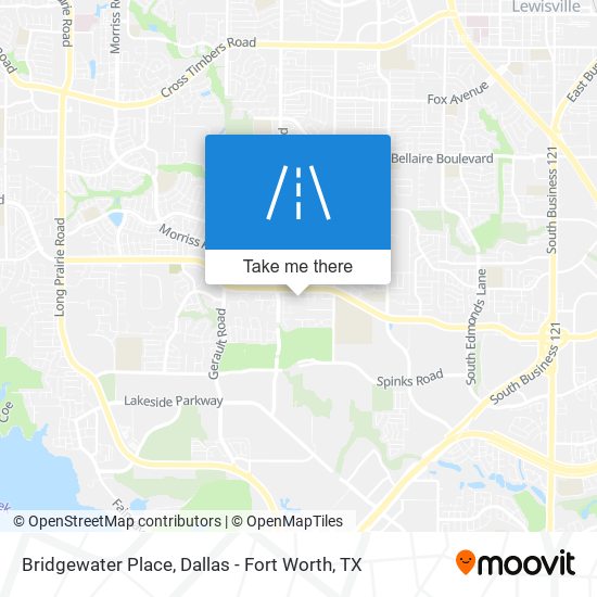 Bridgewater Place map