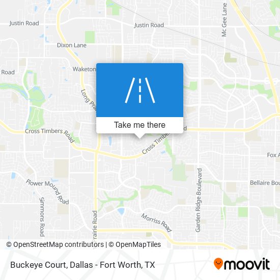Buckeye Court map