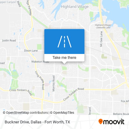 Buckner Drive map