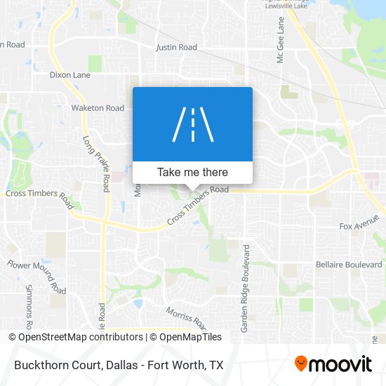 Buckthorn Court map
