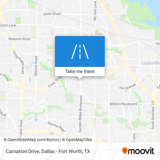 Carnation Drive map