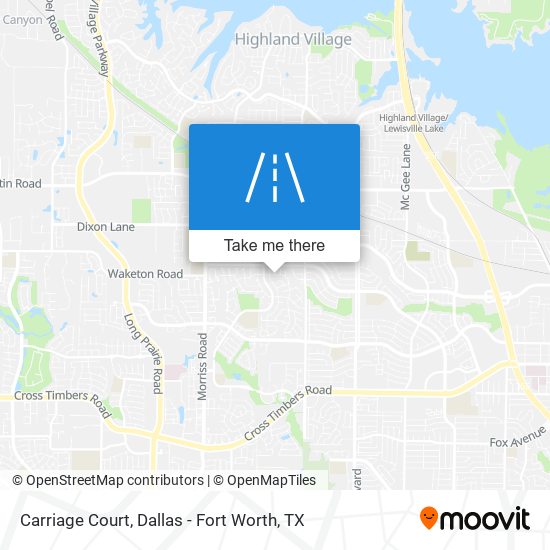 Carriage Court map