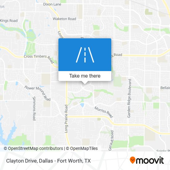 Mapa de Clayton Drive