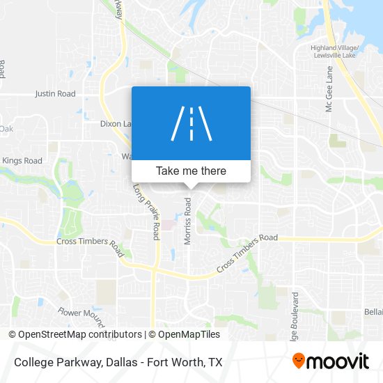 College Parkway map