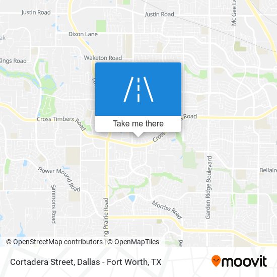 Mapa de Cortadera Street