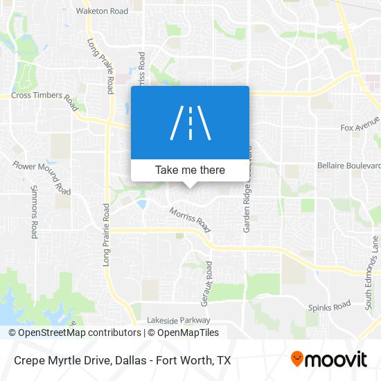 Crepe Myrtle Drive map