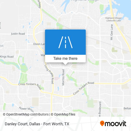 Danley Court map