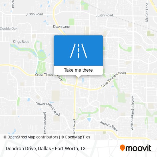 Dendron Drive map