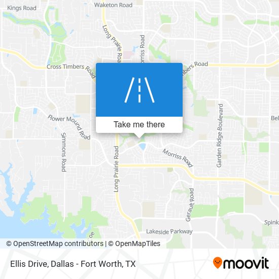 Ellis Drive map