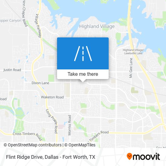 Mapa de Flint Ridge Drive