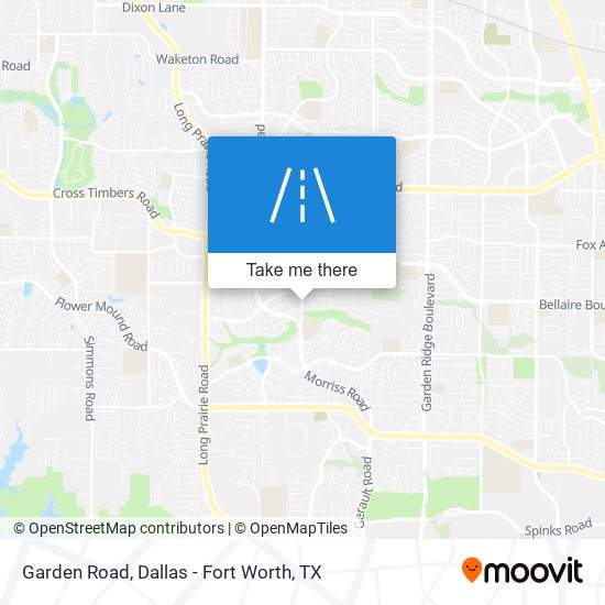 Garden Road map