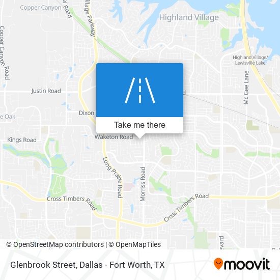 Mapa de Glenbrook Street