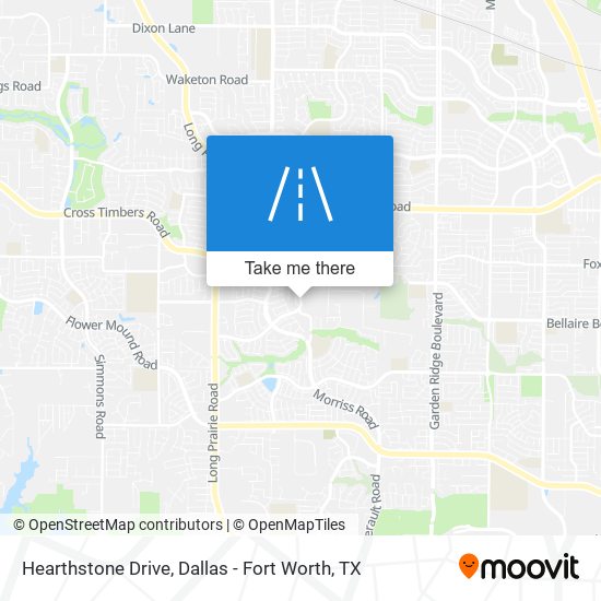 Hearthstone Drive map