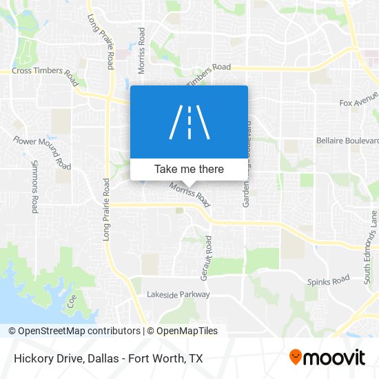 Hickory Drive map