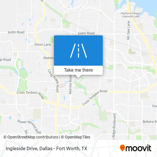 Ingleside Drive map