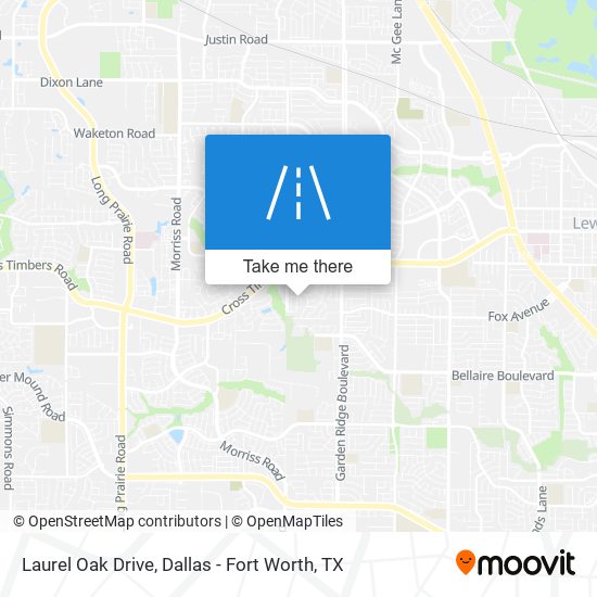 Laurel Oak Drive map
