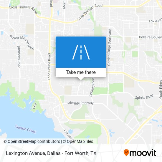 Lexington Avenue map