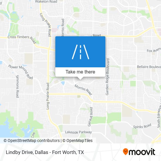 Lindby Drive map