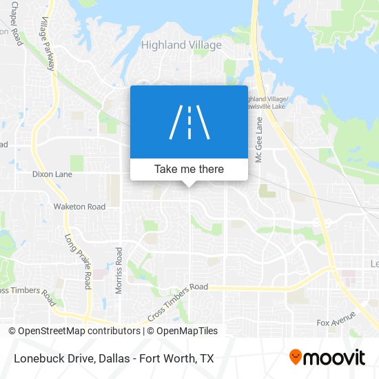 Lonebuck Drive map