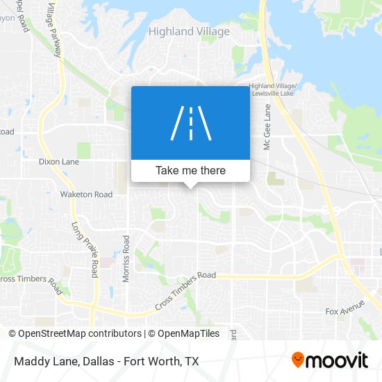 Mapa de Maddy Lane