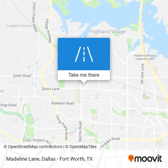 Madeline Lane map