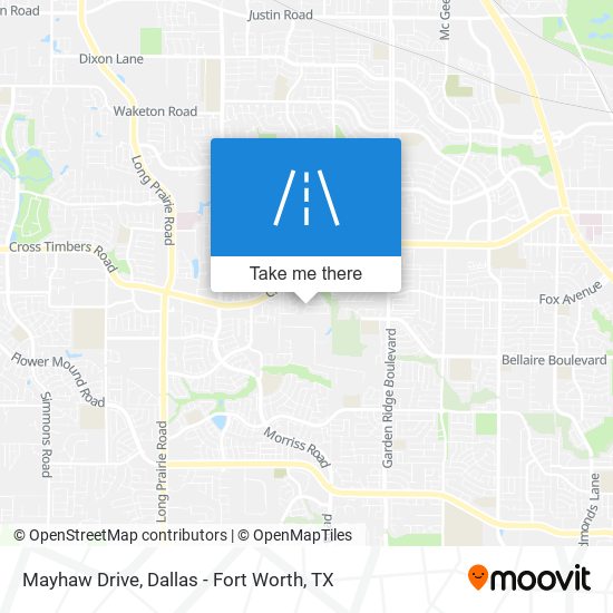 Mayhaw Drive map