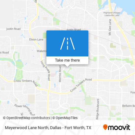 Mapa de Meyerwood Lane North