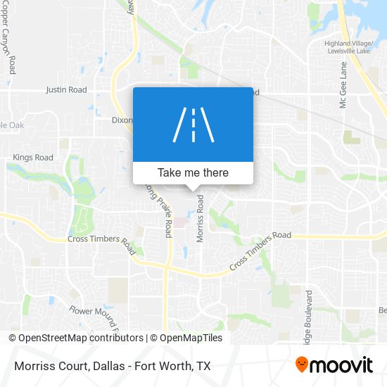Morriss Court map