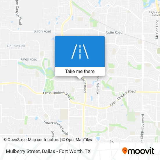Mulberry Street map