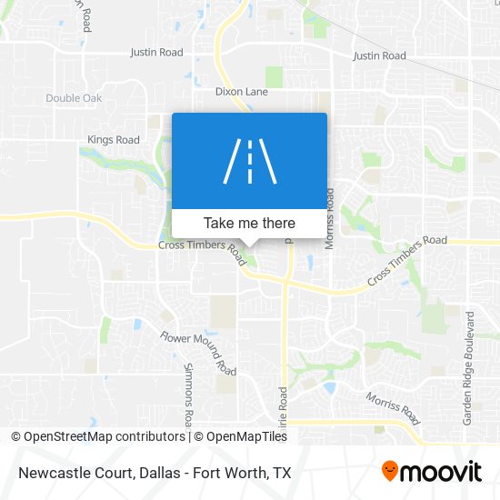 Newcastle Court map