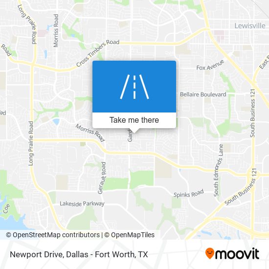 Mapa de Newport Drive