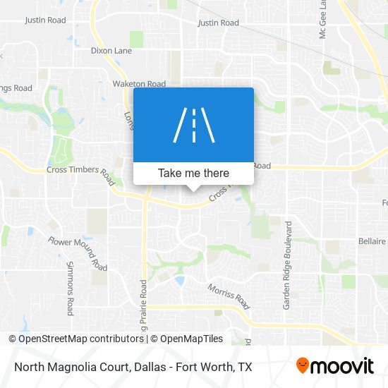North Magnolia Court map