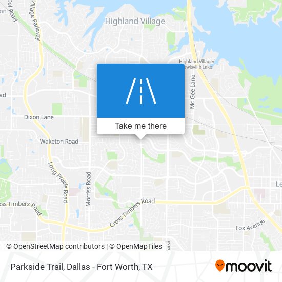 Mapa de Parkside Trail