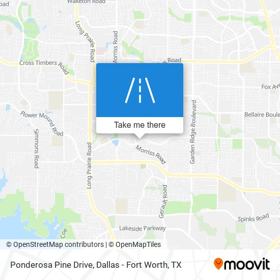 Mapa de Ponderosa Pine Drive