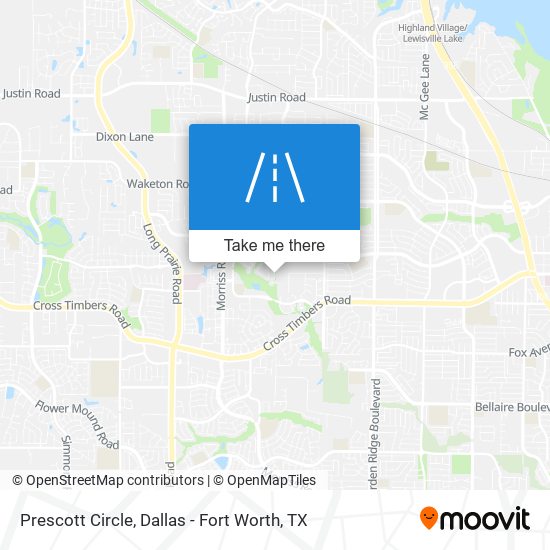 Prescott Circle map
