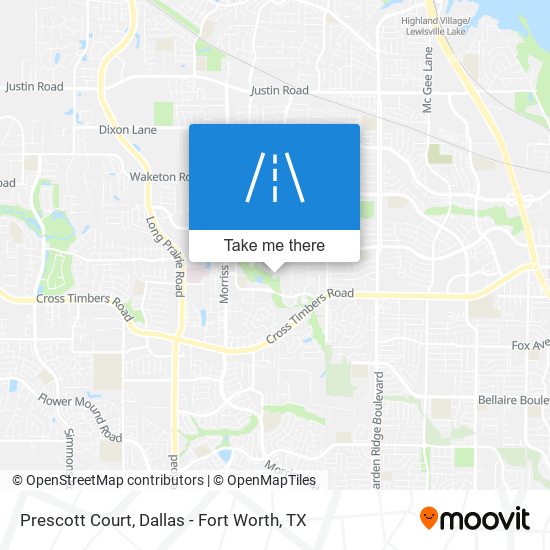 Prescott Court map