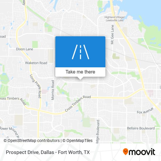 Prospect Drive map