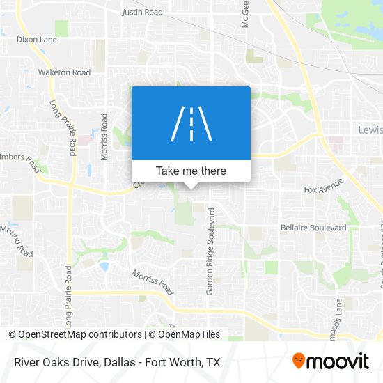 Mapa de River Oaks Drive