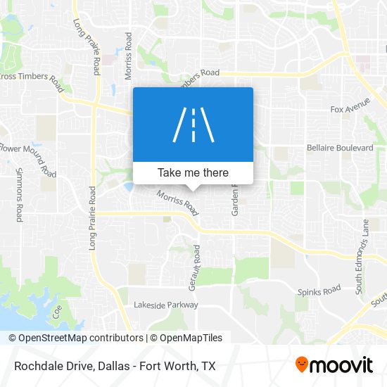 Rochdale Drive map