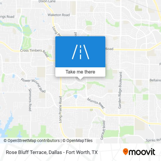 Rose Bluff Terrace map