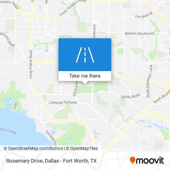Rosemary Drive map