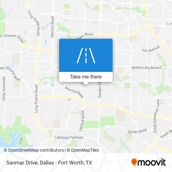Sanmar Drive map