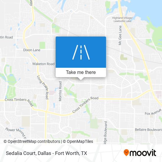 Sedalia Court map